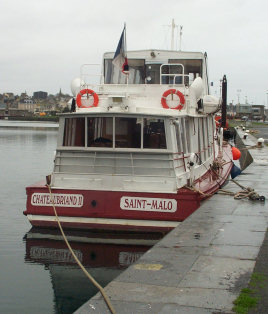 Le Chateaubriand II quai Vauban en 2003