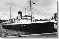 Saint-Malo (Années 50) SS Brittany (Ed. FLOR)