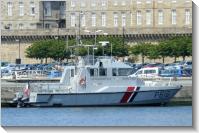 Saint-Malo (2008-06-13) La vedette P616 Trieux dans le bassin Vauban